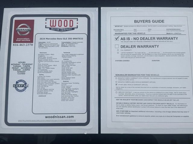 Used 2024 Mercedes-Benz GLE 350 GLE 350 image 11