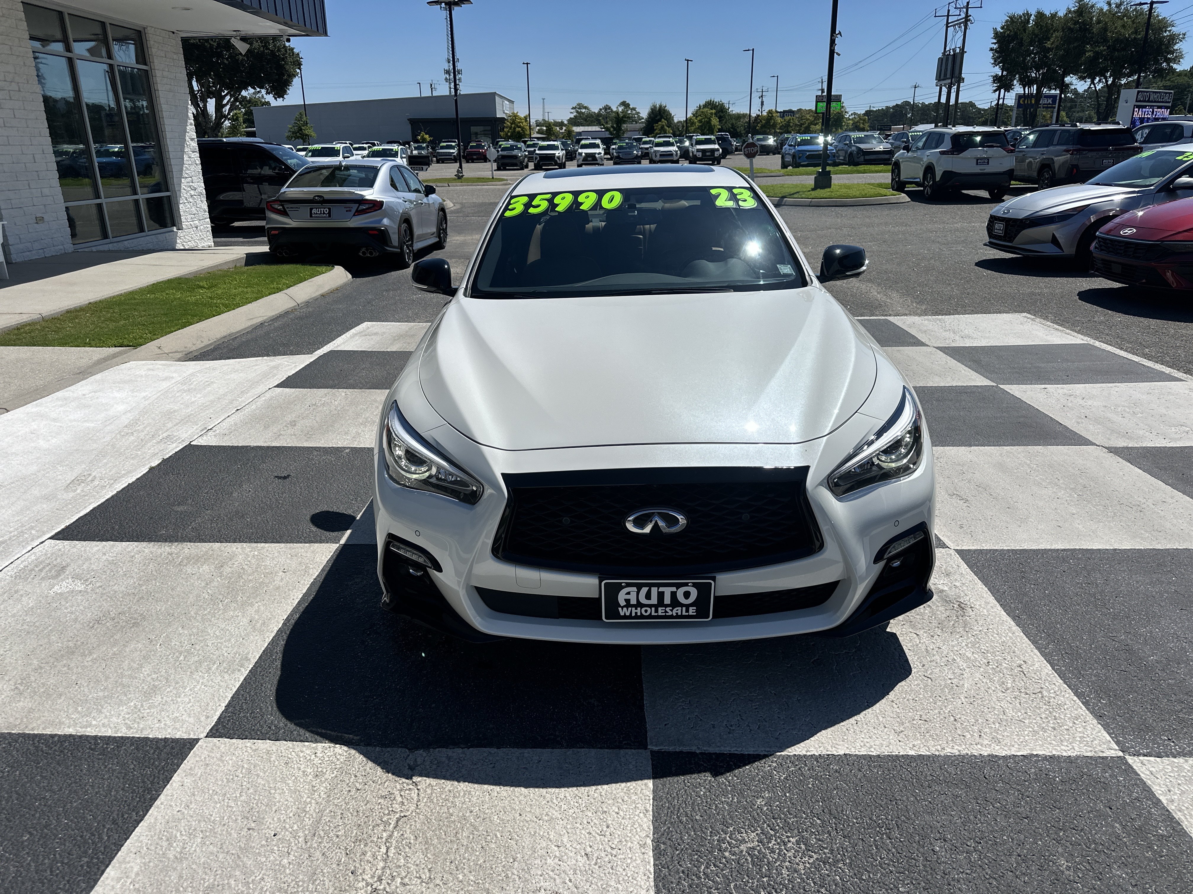 Used 2023 INFINITI Q50 Sensory RWD image 2