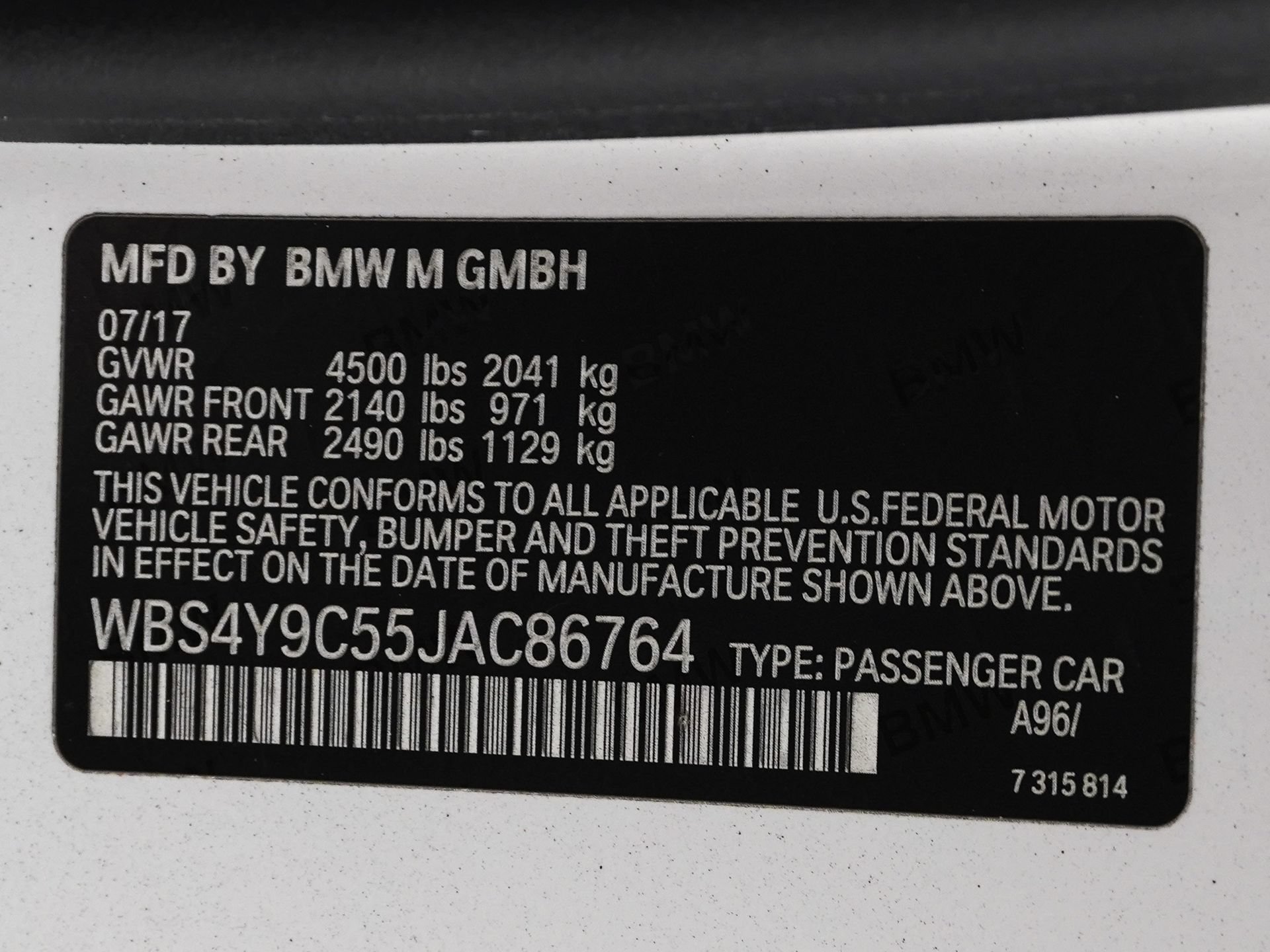 Used 2018 BMW M4 Coupe RWD image 31