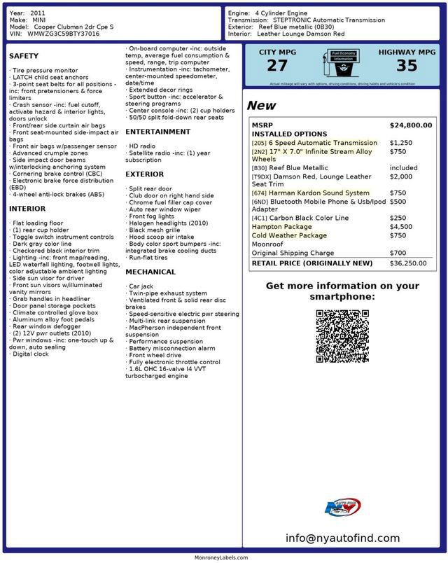 Used 2011 MINI Cooper Clubman S image 27