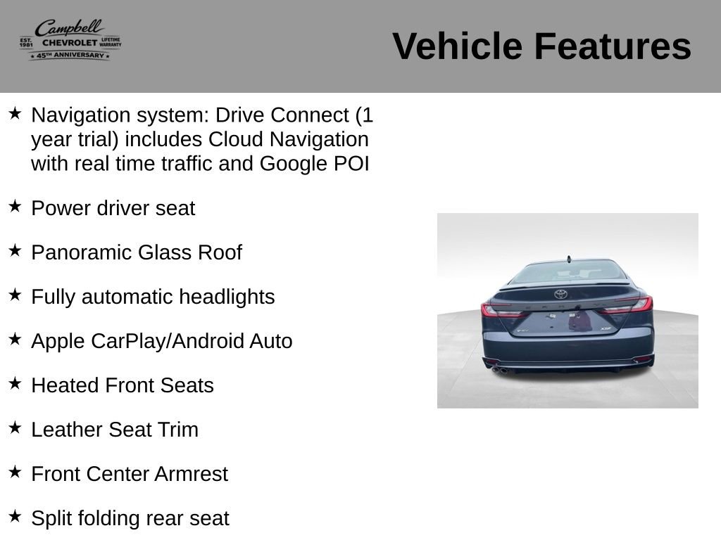 Used 2026 Toyota Camry XSE FWD image 5