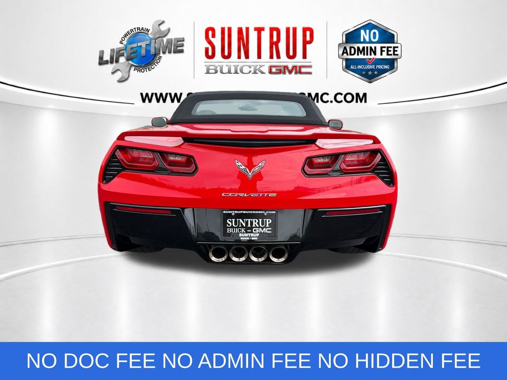 Used 2014 Chevrolet Corvette Stingray Convertible w/ 3LT Preferred Equipment Group RWD image 4