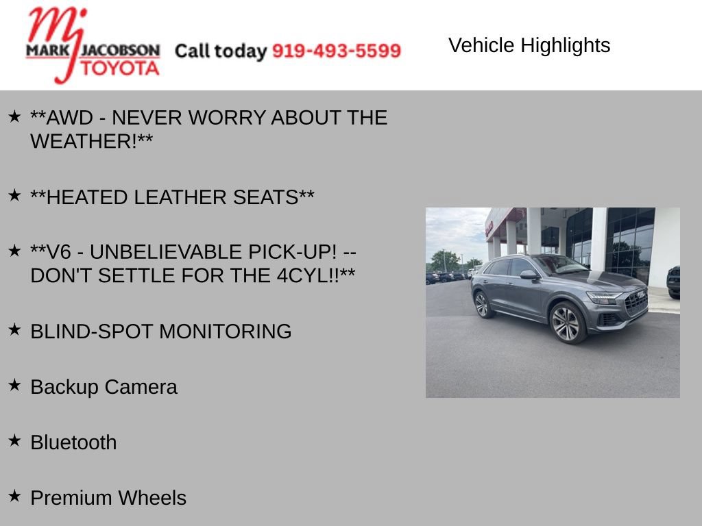 Used 2021 Audi Q8 Premium Plus w/ Premium Plus Package AWD/4WD image 5