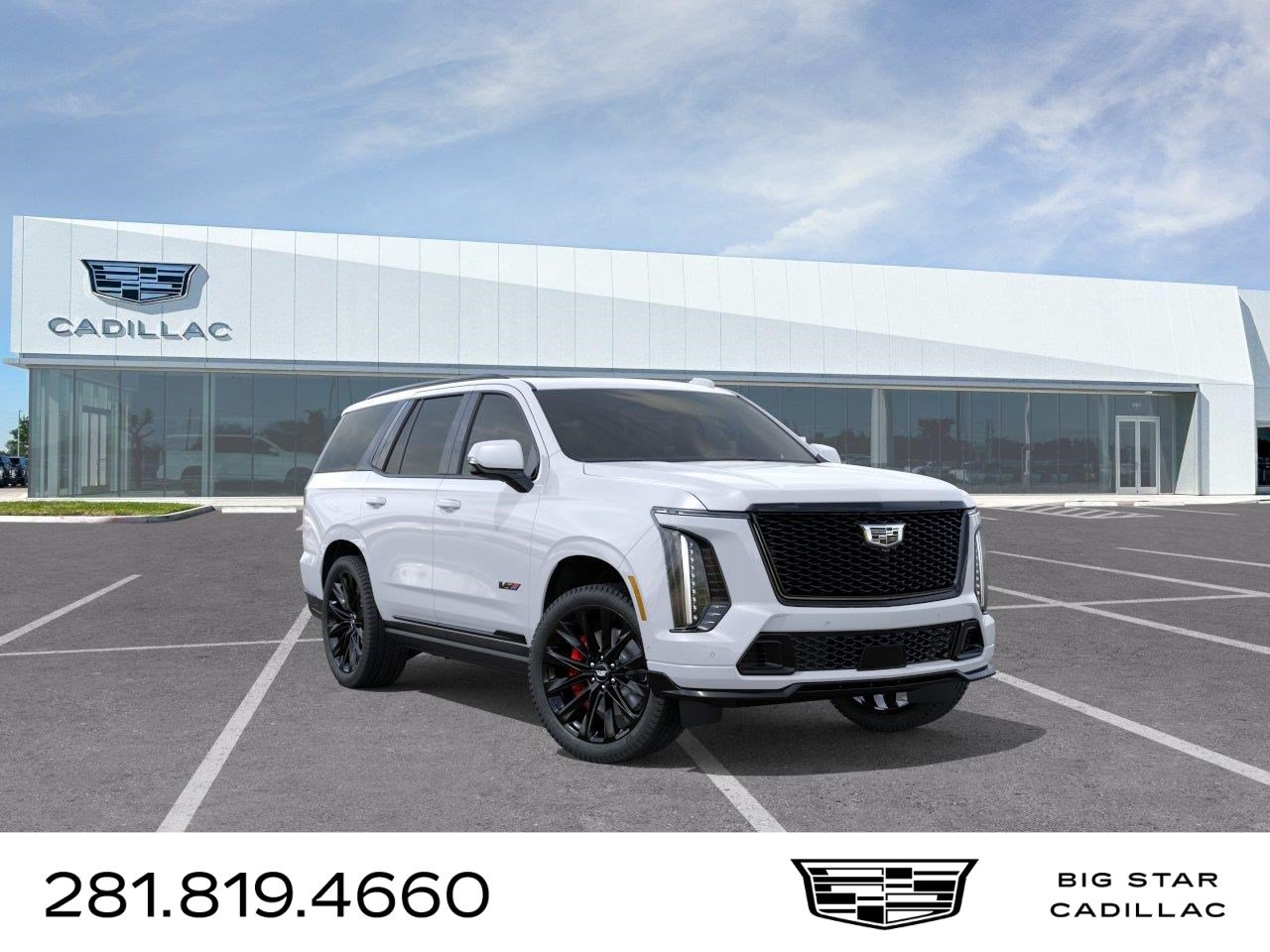 New 2026 Cadillac Escalade V w/ LPO, ONYX Package