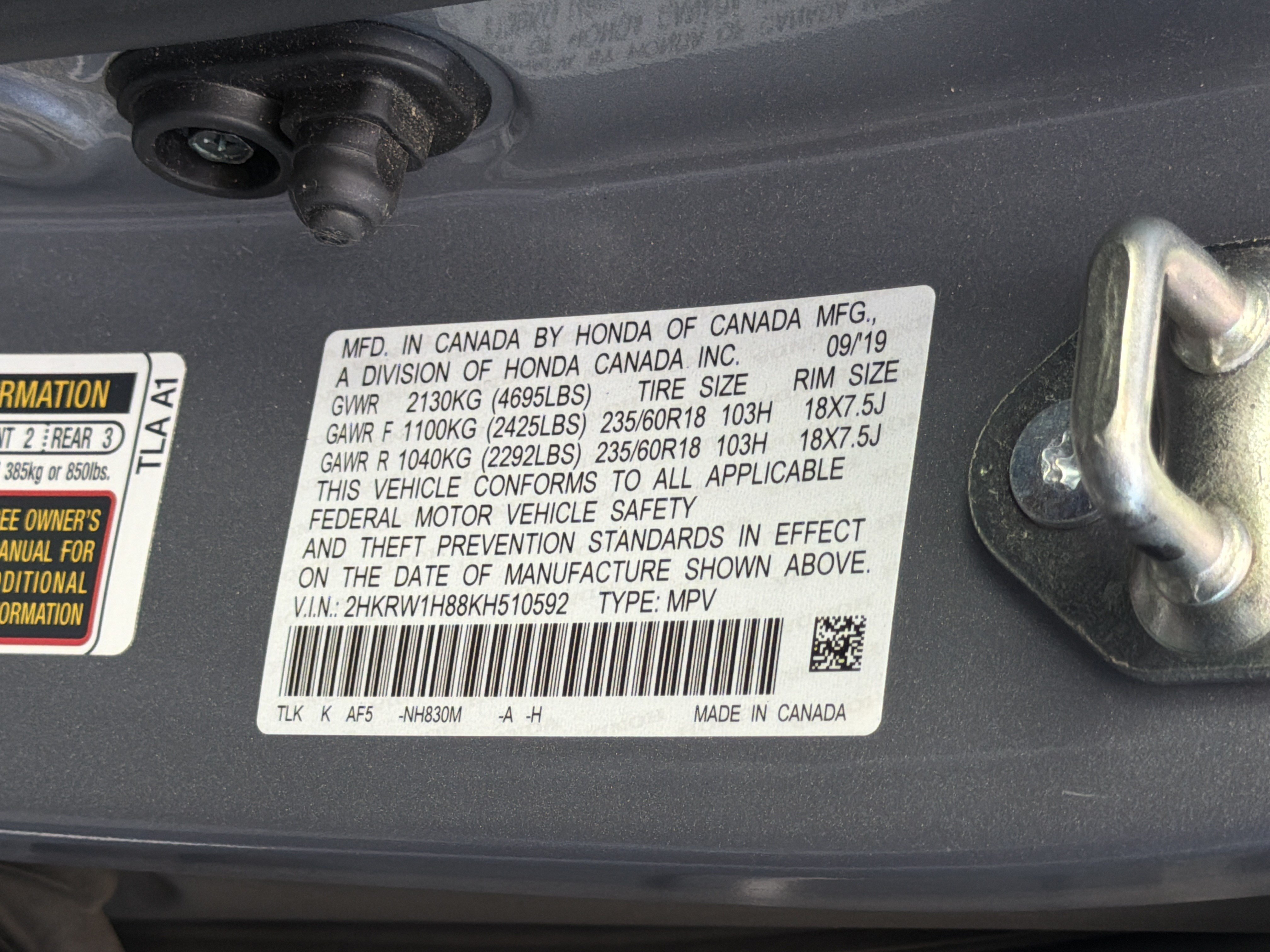 Used 2019 Honda CR-V EX-L image 37
