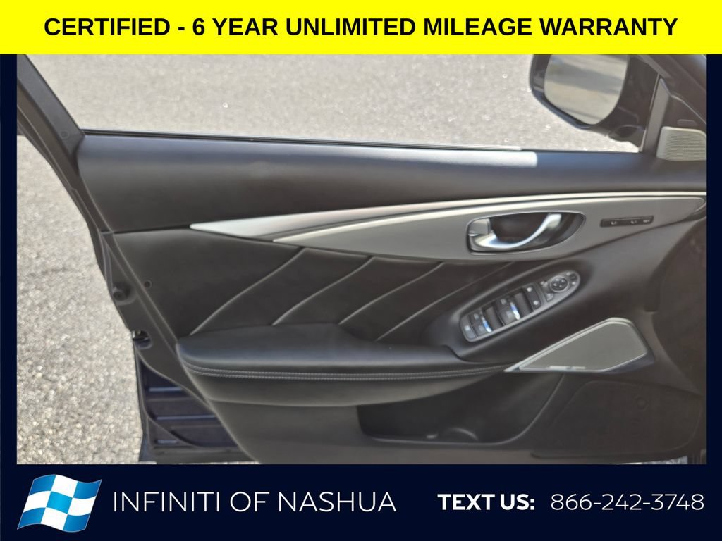 Certified 2023 INFINITI Q50 Luxe w/ Cargo Package AWD/4WD image 8