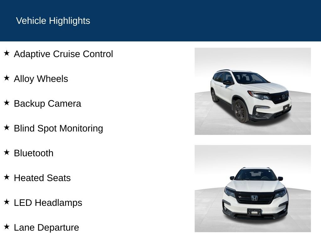 Used 2022 Honda Pilot Sport image 2
