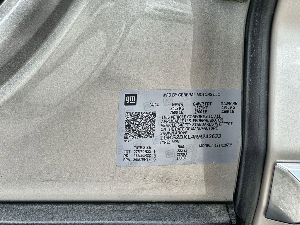 Certified 2024 GMC Yukon Denali AWD/4WD image 34