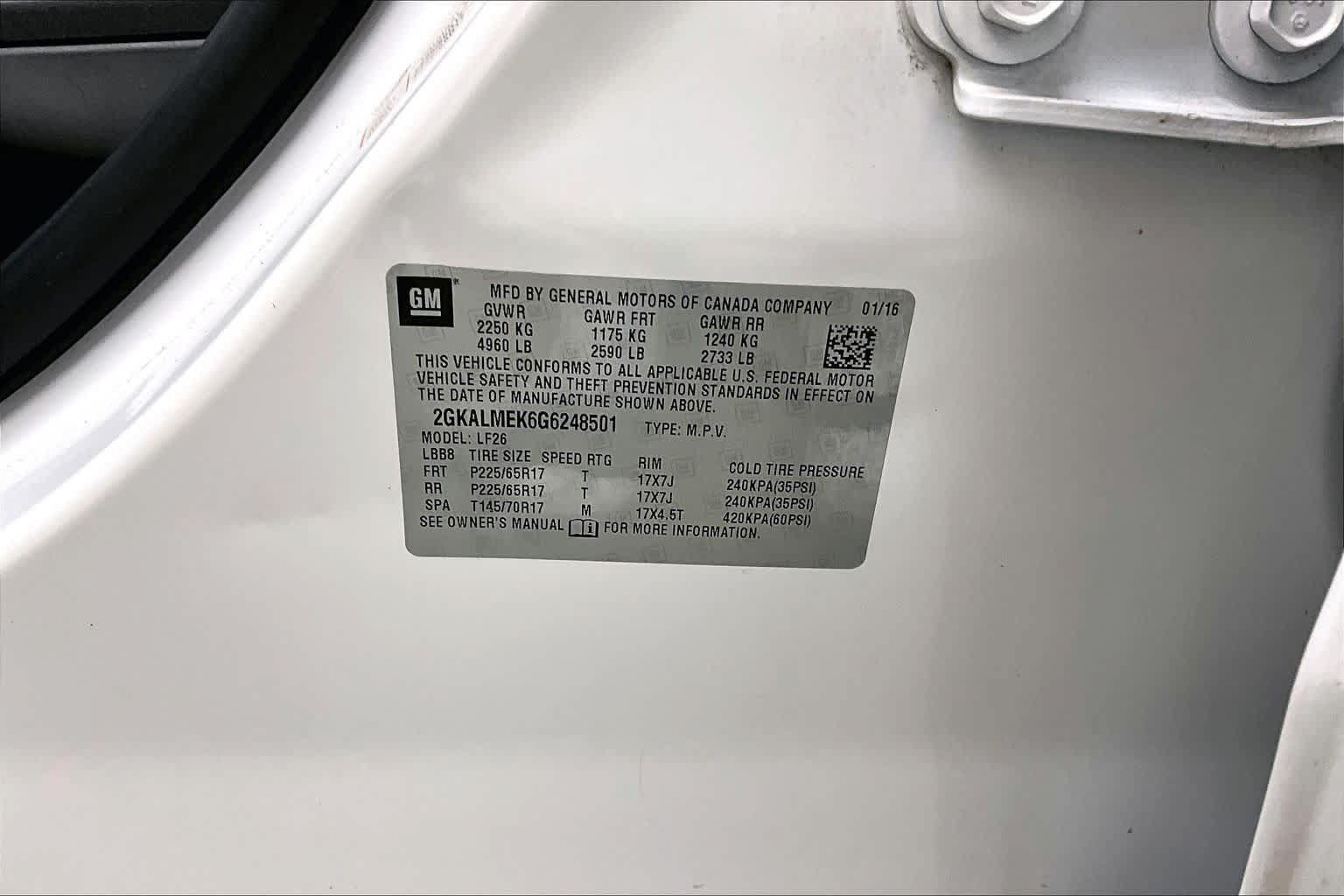 Used 2016 GMC Terrain SLE FWD image 34