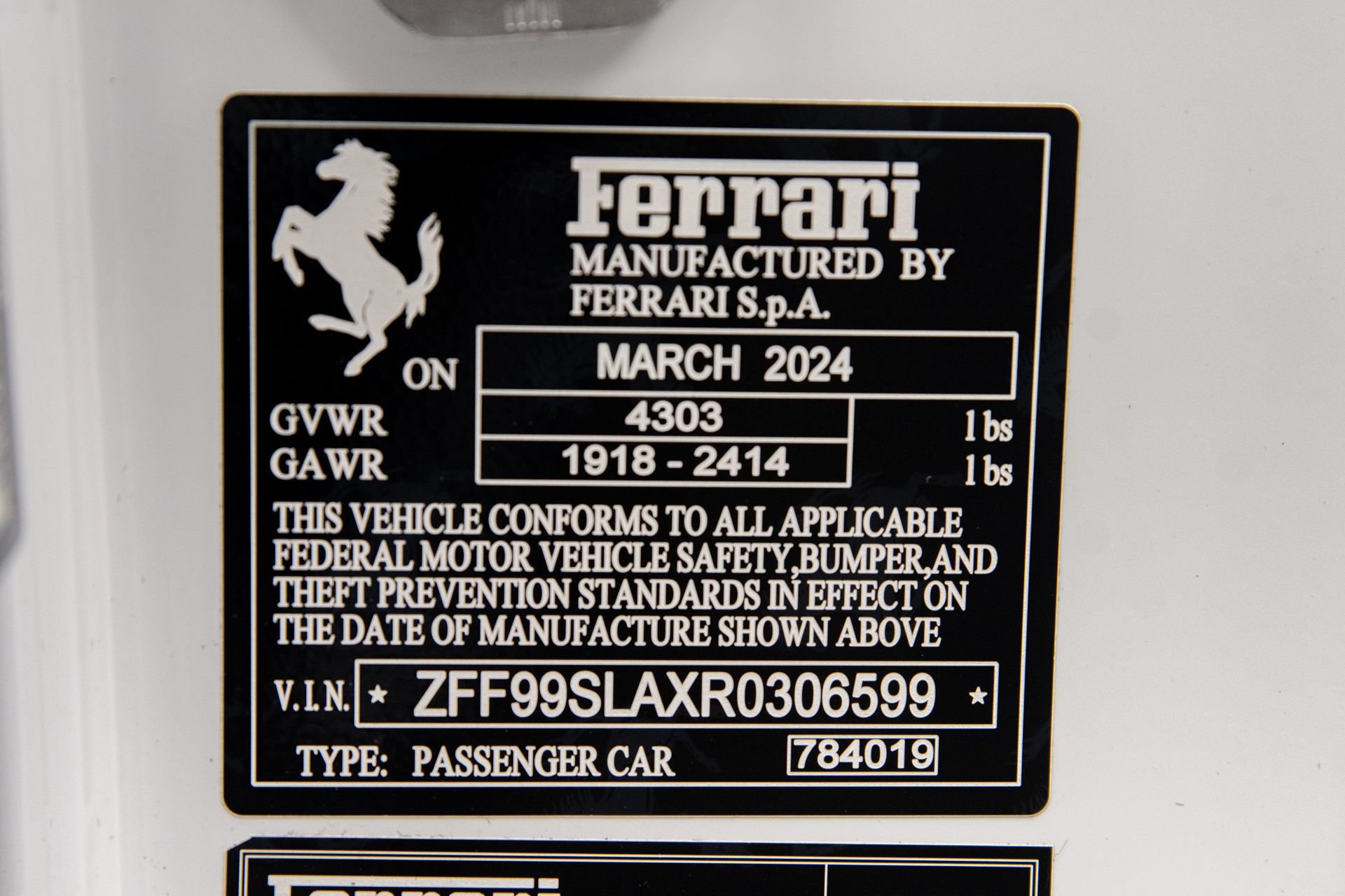 Used 2024 Ferrari 296 GTB RWD image 36