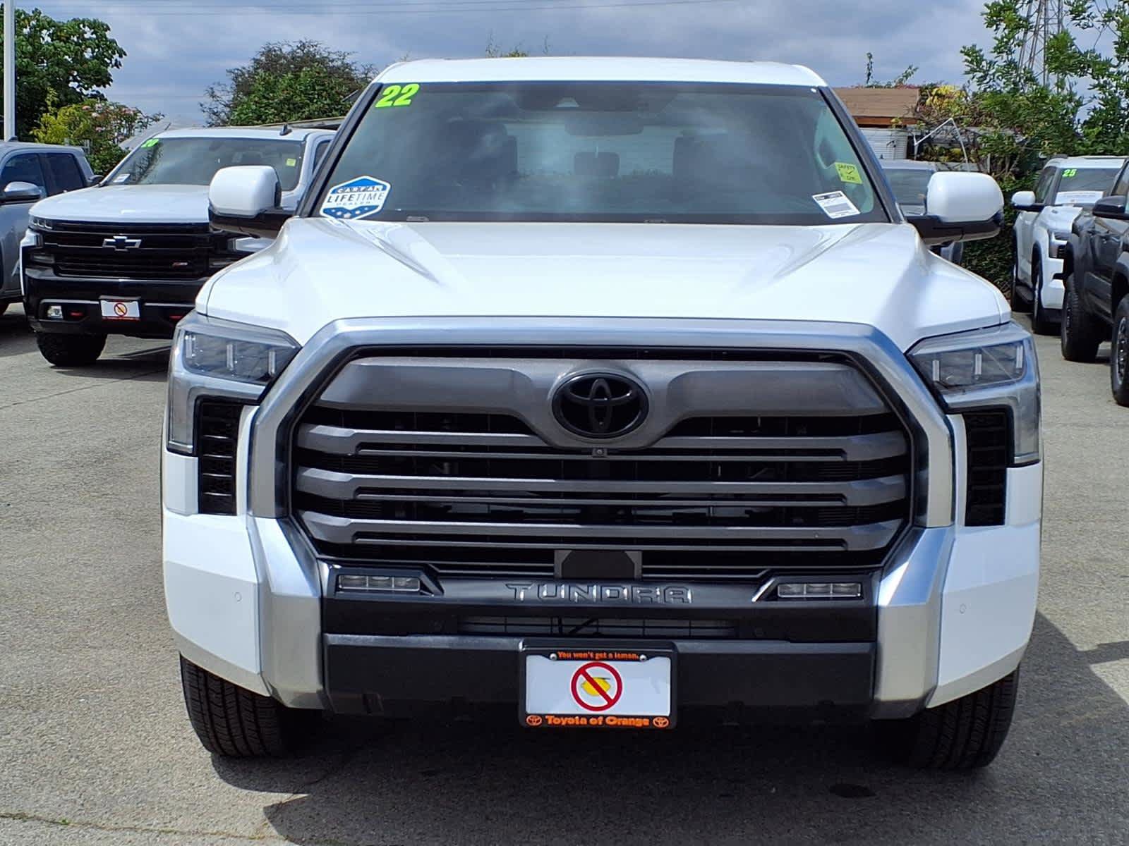 Used 2022 Toyota Tundra Limited AWD/4WD image 2