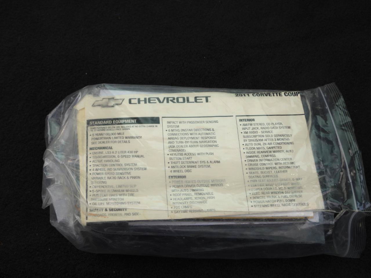 Used 2011 Chevrolet Corvette w/ 3LT w/ Preferred Equipment Group RWD image 63