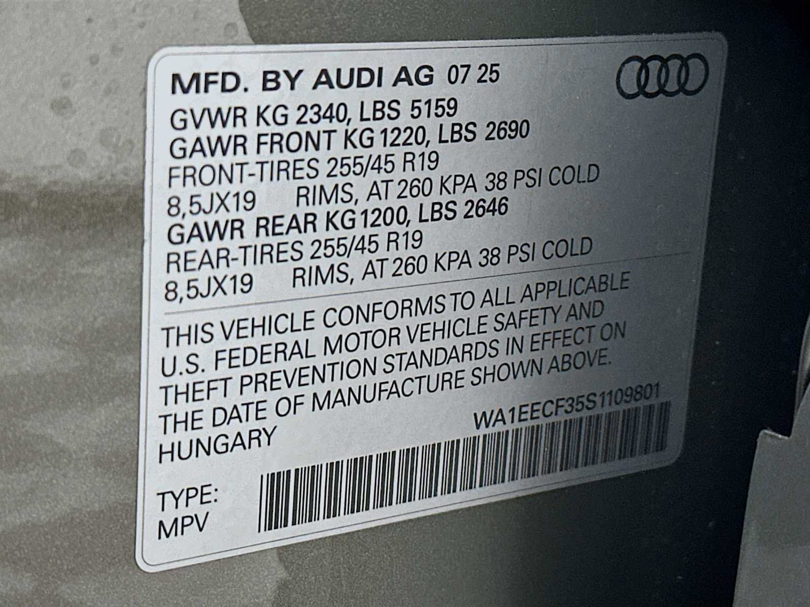 New 2025 Audi Q3 2.0T Premium Plus image 30