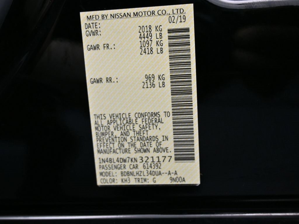 Used 2019 Nissan Altima 2.5 SV image 39
