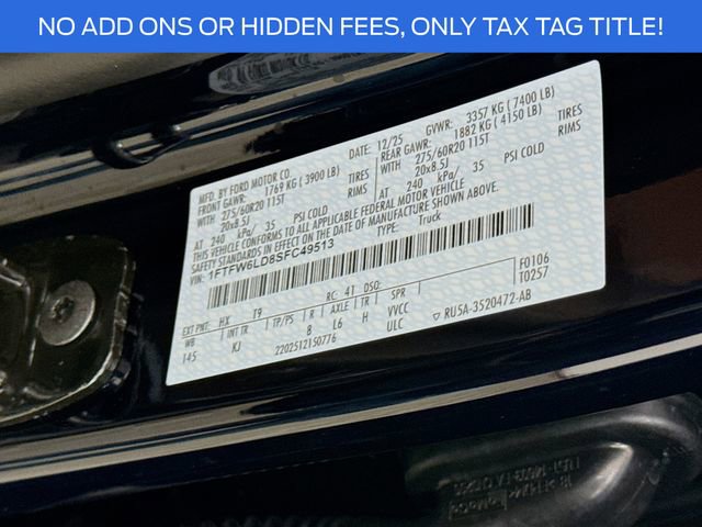 New 2025 Ford F150 King Ranch w/ FX4 Off-Road Package image 34