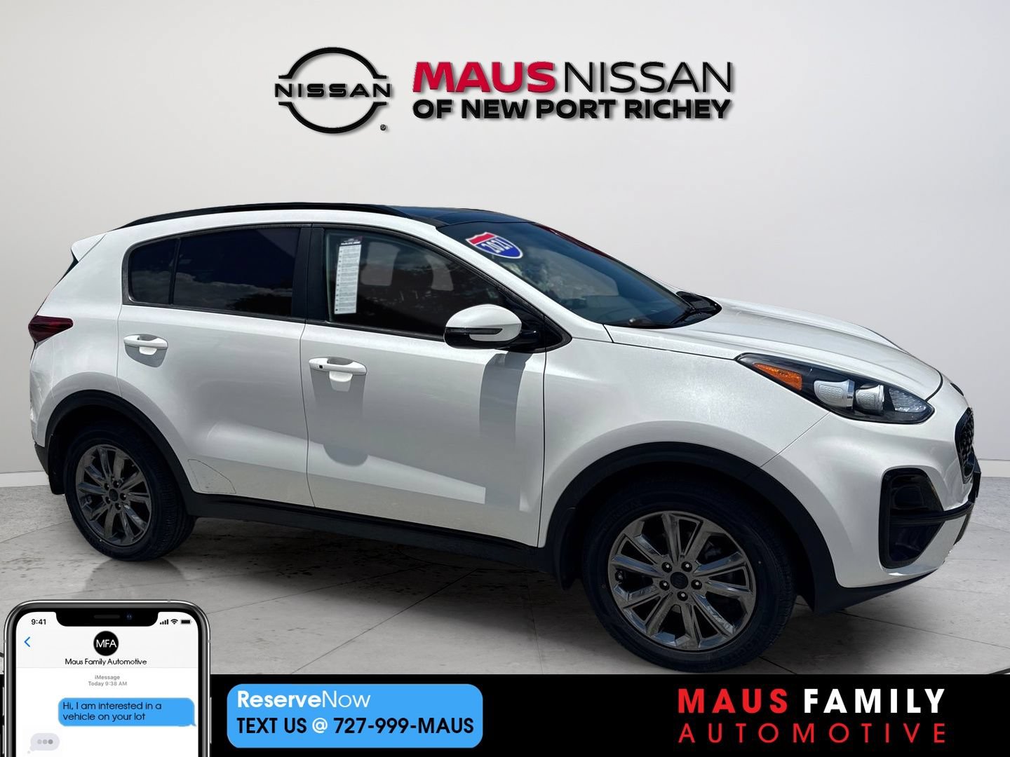 Used 2021 Kia Sportage S w/ S AWD Premium Package