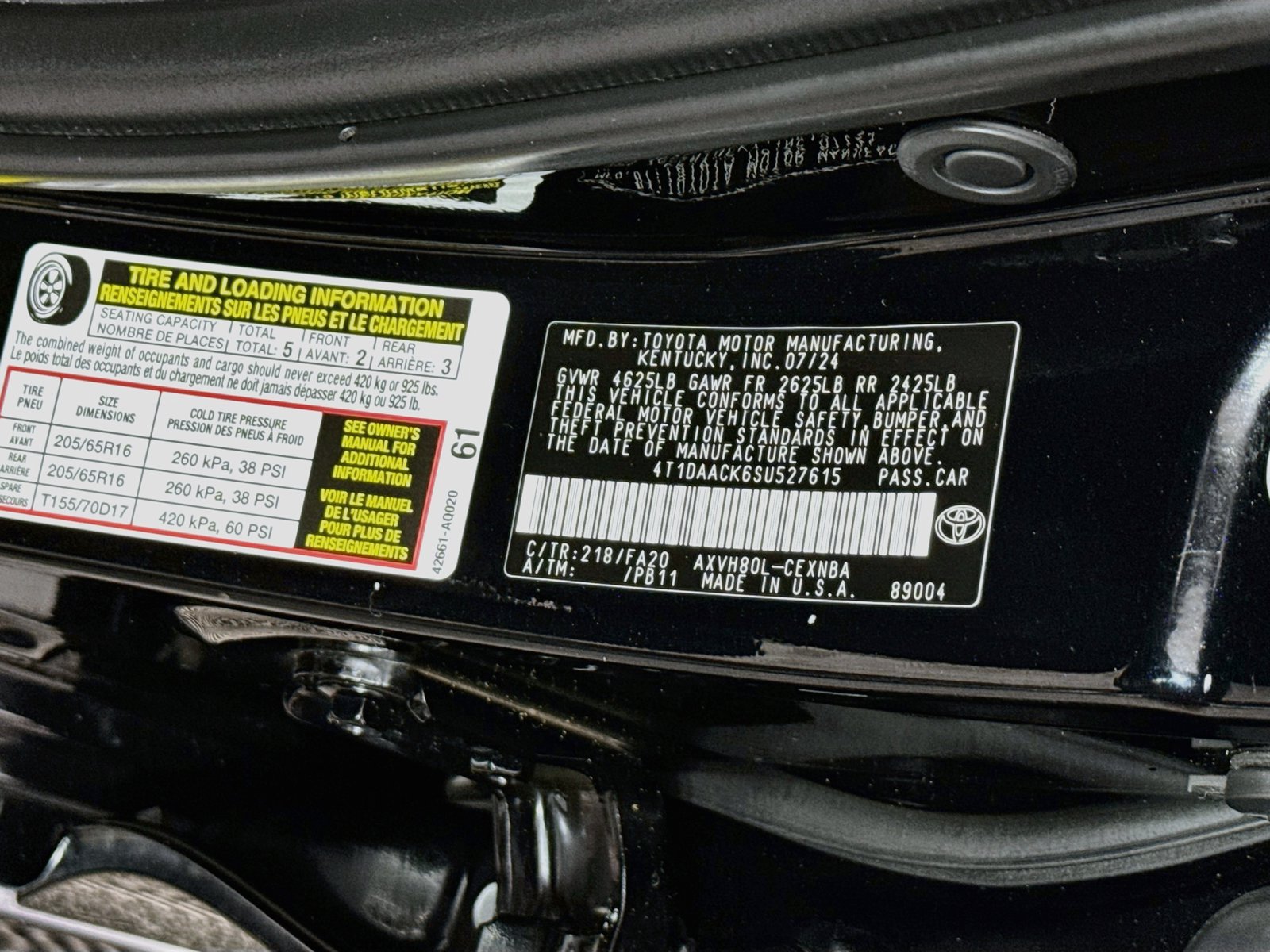 Used 2025 Toyota Camry LE FWD image 22