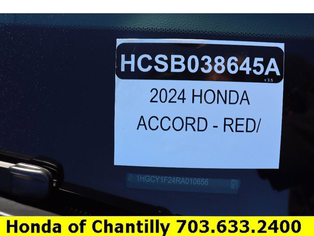 Certified 2024 Honda Accord LX image 34