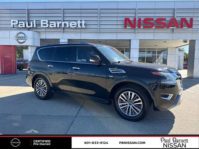 Certified 2021 Nissan Armada SL w/ Captain's Chairs Package