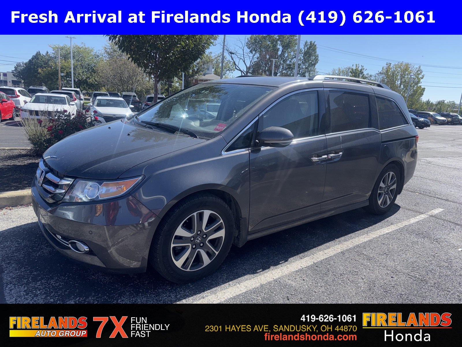 Used 2017 Honda Odyssey Touring