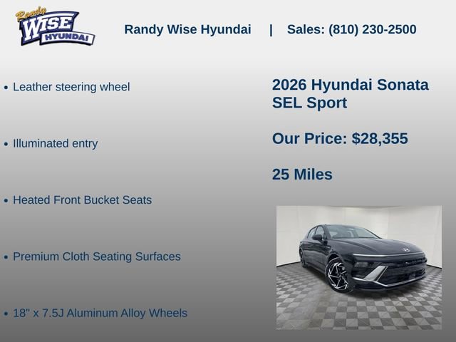 New 2026 Hyundai Sonata SEL image 15