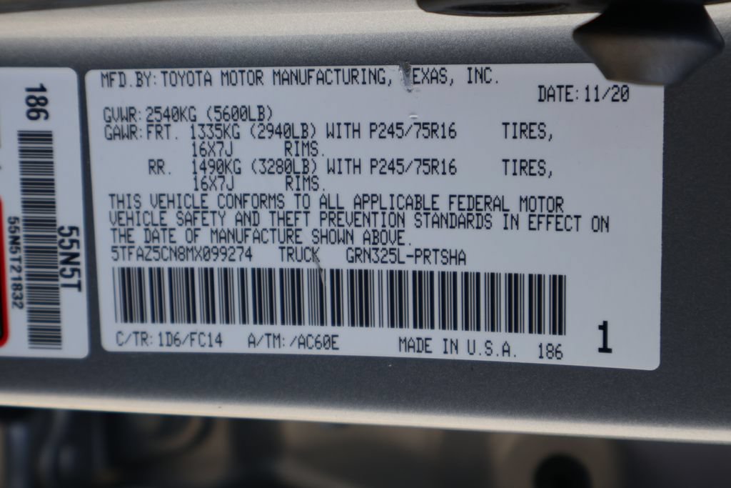 Used 2021 Toyota Tacoma SR5 RWD image 17