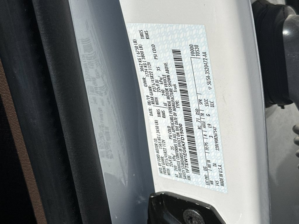 Used 2019 Ford F150 Limited w/ Trailer Tow Package AWD/4WD image 27
