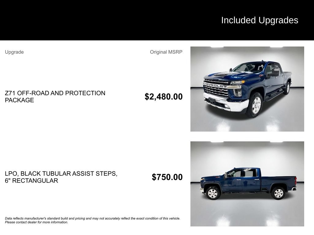Used 2020 Chevrolet Silverado 2500 LTZ AWD/4WD image 7