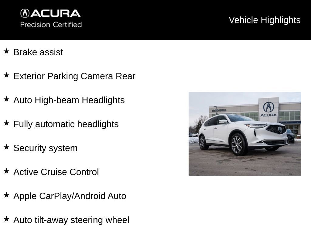 Certified 2023 Acura MDX SH-AWD w/ Technology Package image 17