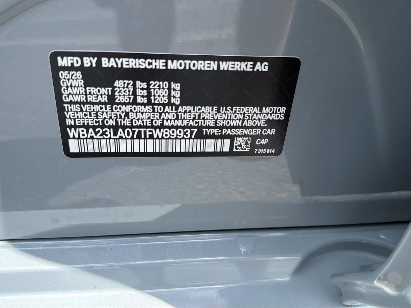 New 2026 BMW 330i xDrive Sedan w/ M Sport Package AWD/4WD image 37