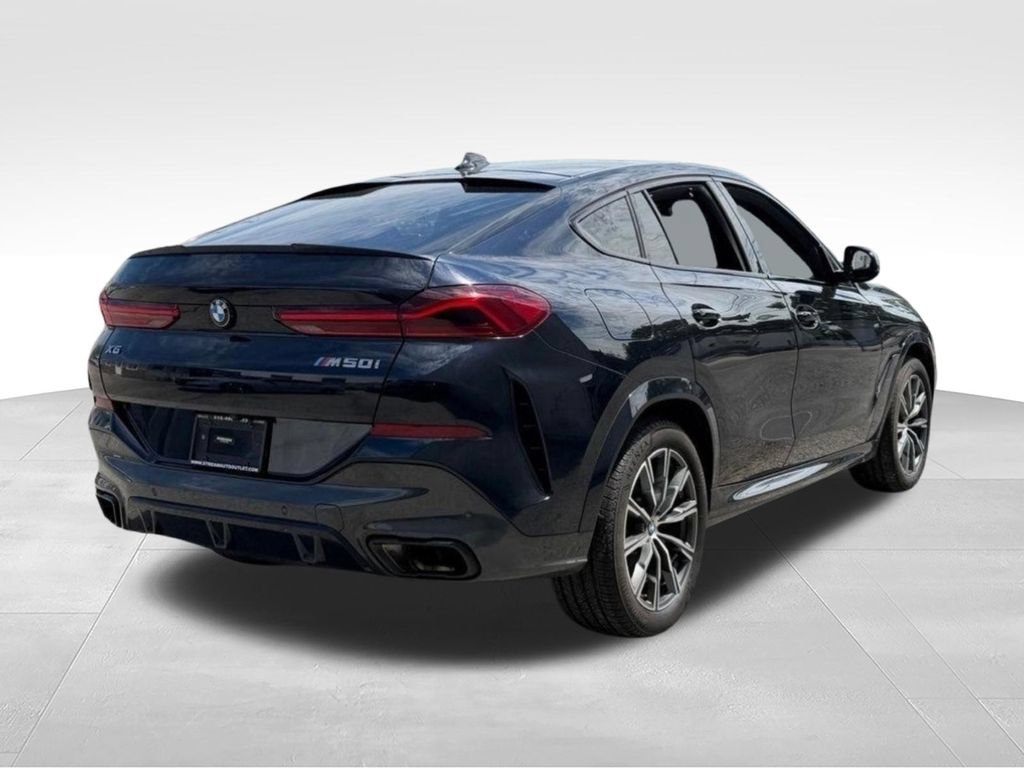 Used 2023 BMW X6 M50i w/ Executive Package AWD/4WD image 8