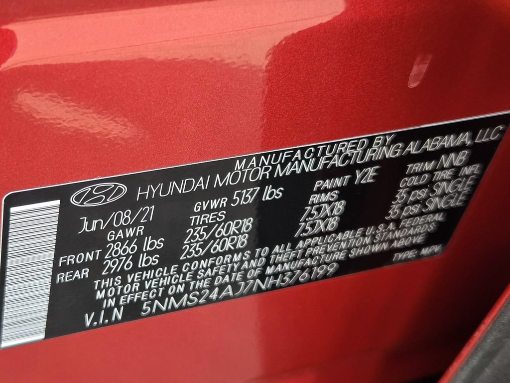 Used 2022 Hyundai Santa Fe SEL w/ Cargo Package FWD image 31