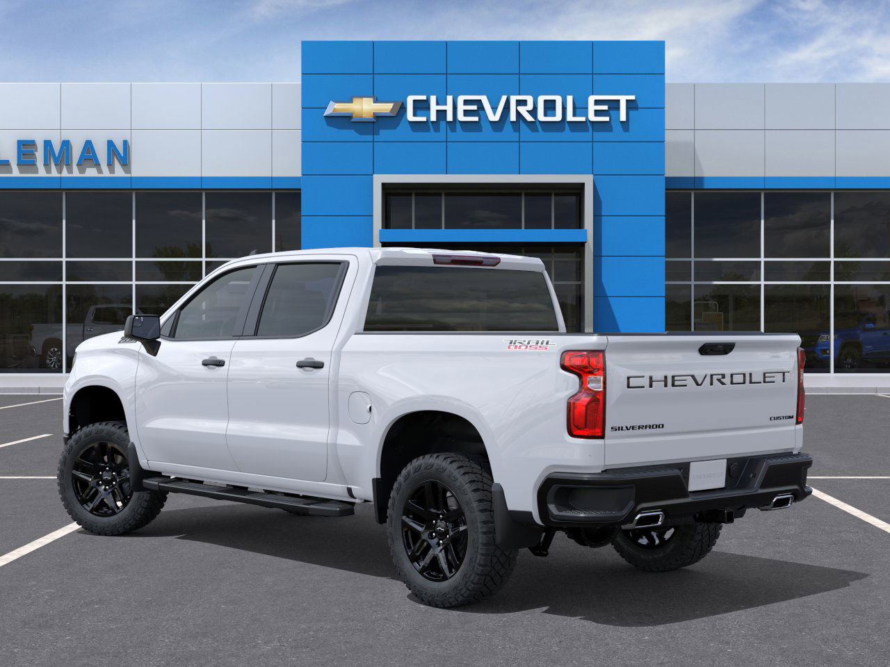 New 2026 Chevrolet Silverado 1500 Custom Trail Boss w/ Dark Appearance Package image 3