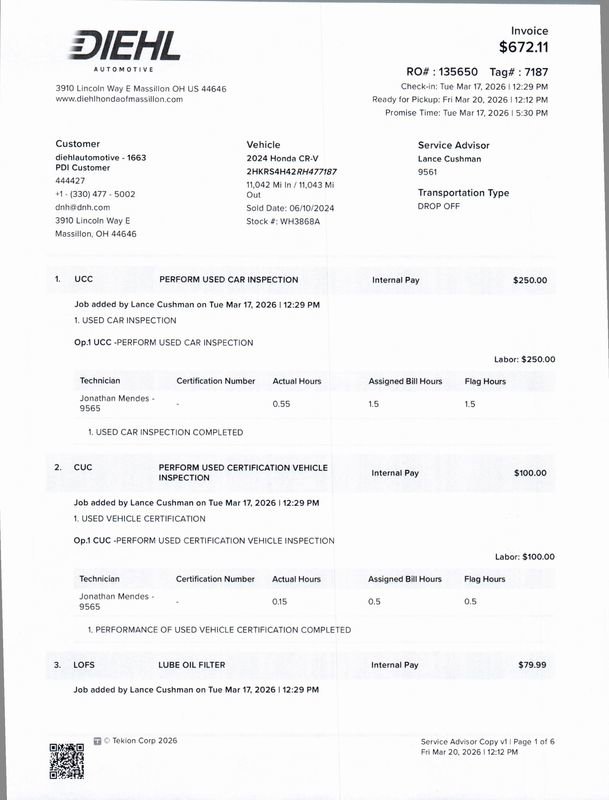 Used 2024 Honda CR-V EX image 37