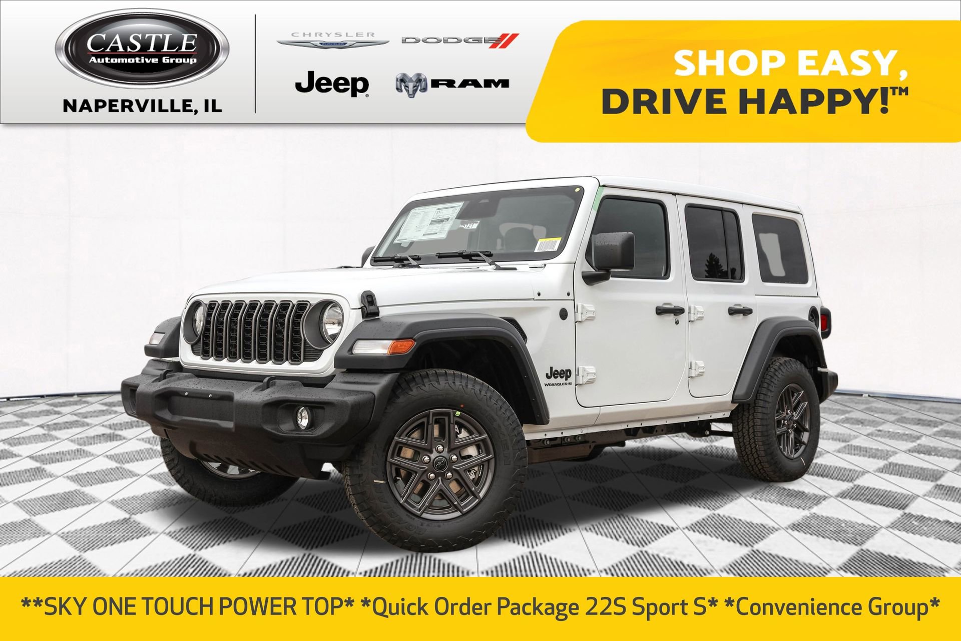 New 2026 Jeep Wrangler Sport S