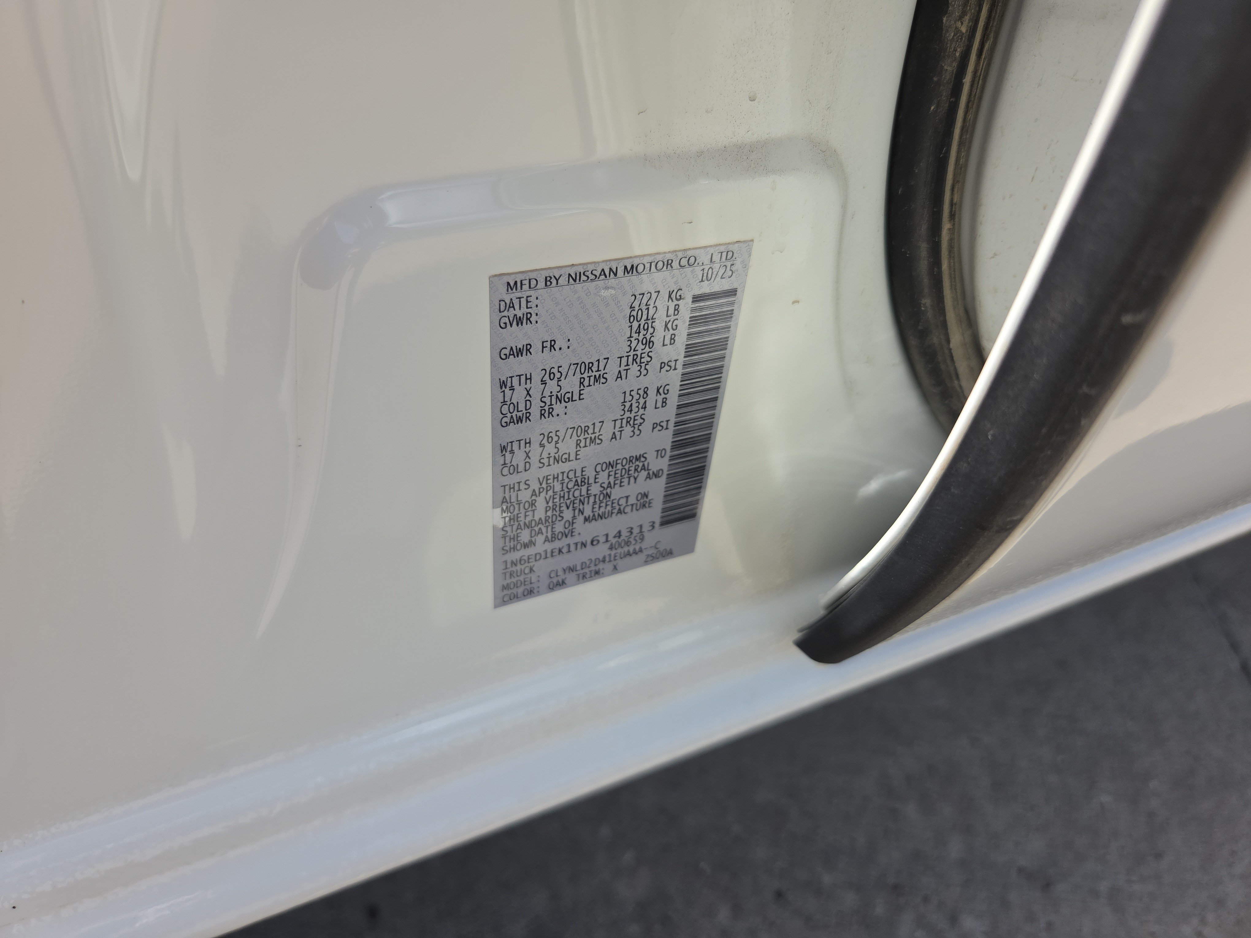 Used 2026 Nissan Frontier PRO-4X AWD/4WD image 27