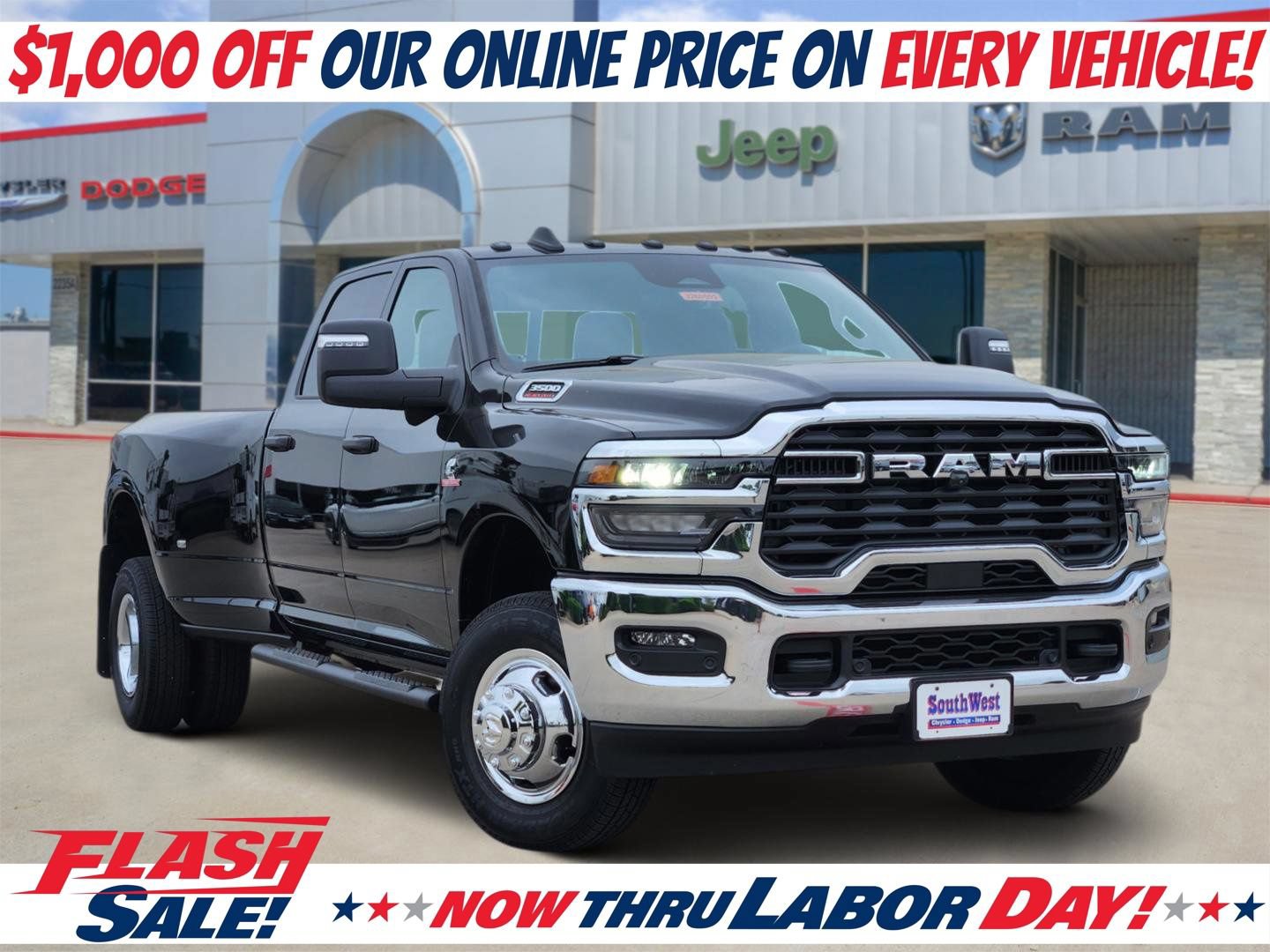 New 2026 RAM 3500 Tradesman AWD/4WD 360° Tour