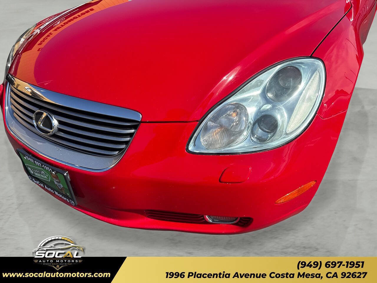 Used 2003 Lexus SC 430 Convertible RWD image 31