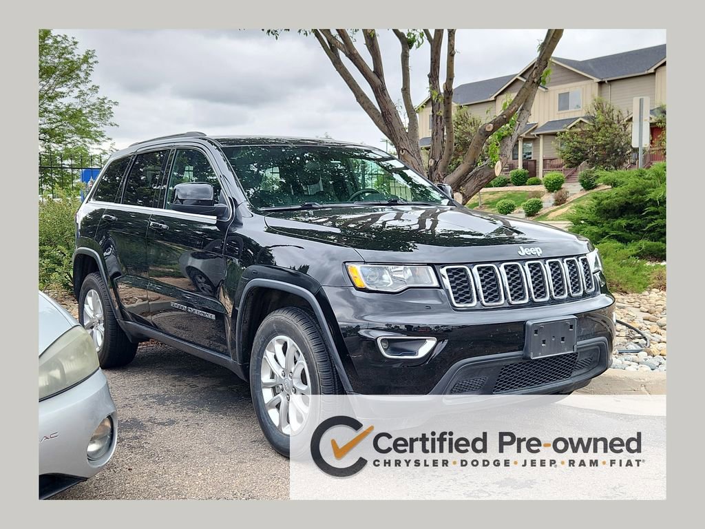 Certified 2021 Jeep Grand Cherokee Laredo X