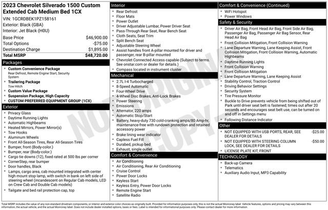 Certified 2023 Chevrolet Silverado 1500 Custom image 32