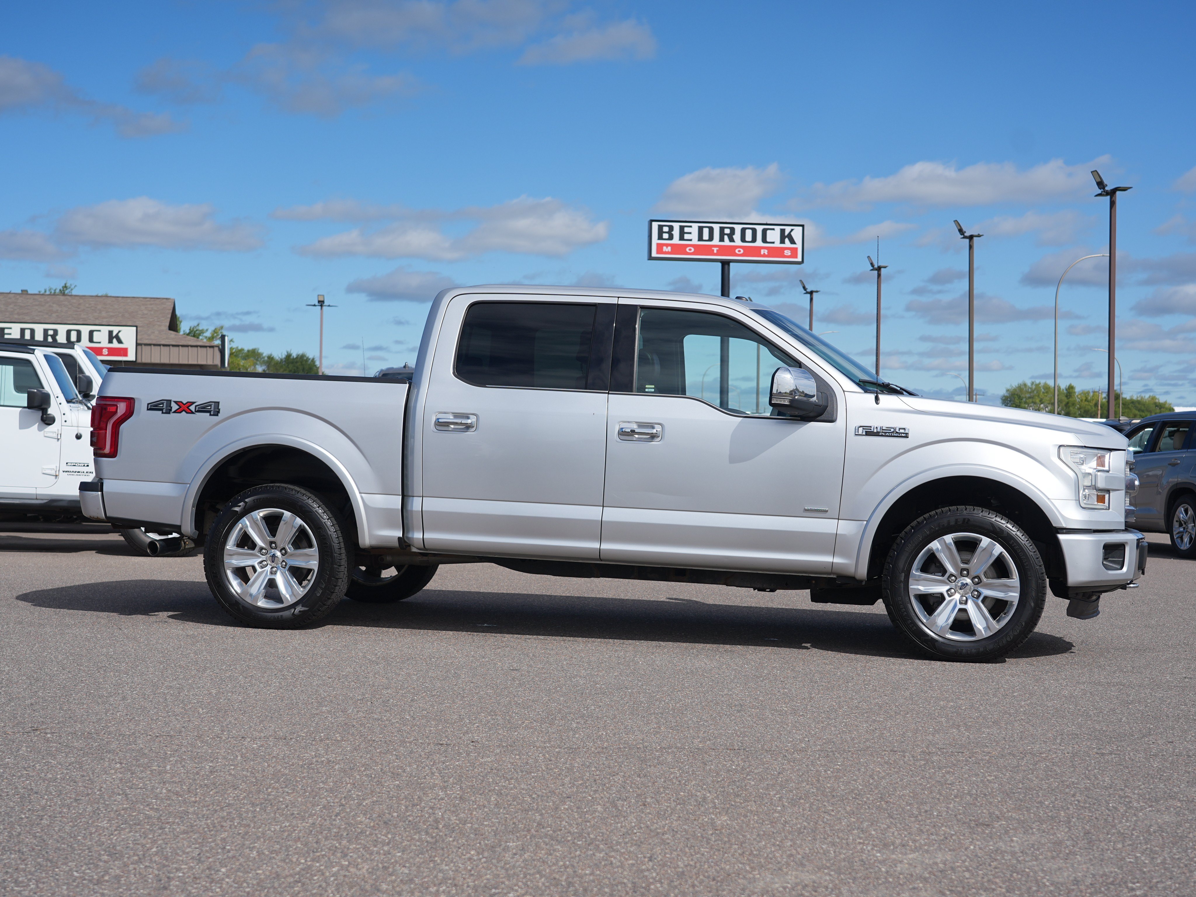 Used 2015 Ford F150 Platinum w/ Max Trailer Tow Package AWD/4WD image 2