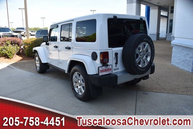 Used 2015 Jeep Wrangler Unlimited Sahara w/ Katzkin Premium Leather Group image 7