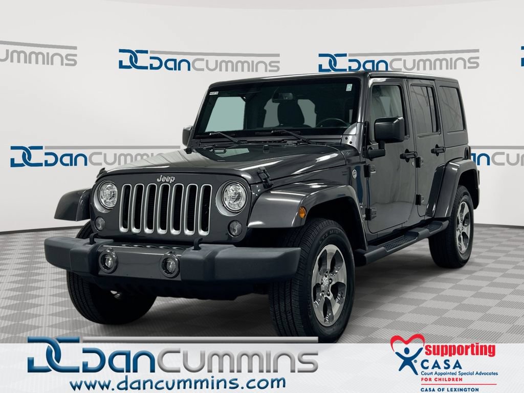 Used 2017 Jeep Wrangler Unlimited Sahara w/ Connectivity Group AWD/4WD image 1