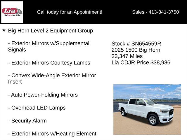 Certified 2025 RAM 1500 Big Horn AWD/4WD image 21