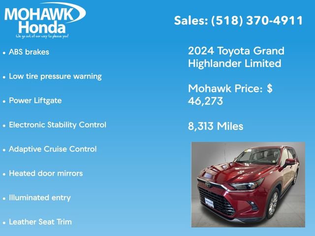 Used 2024 Toyota Grand Highlander AWD image 21