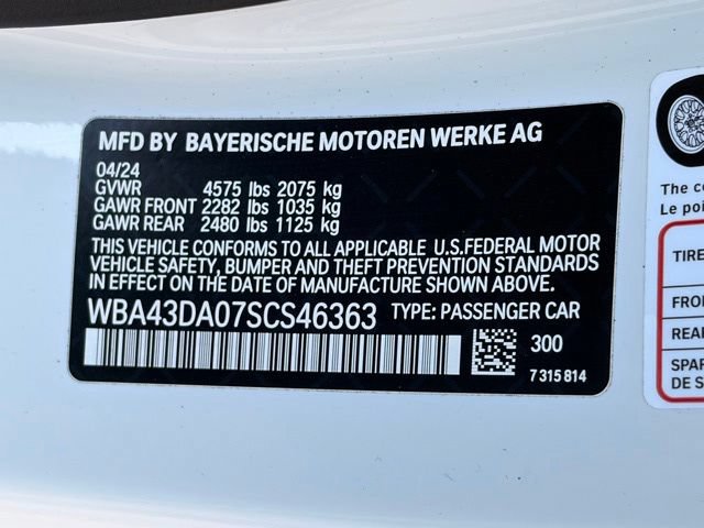 Used 2025 BMW 430i Coupe w/ Convenience Package RWD image 22
