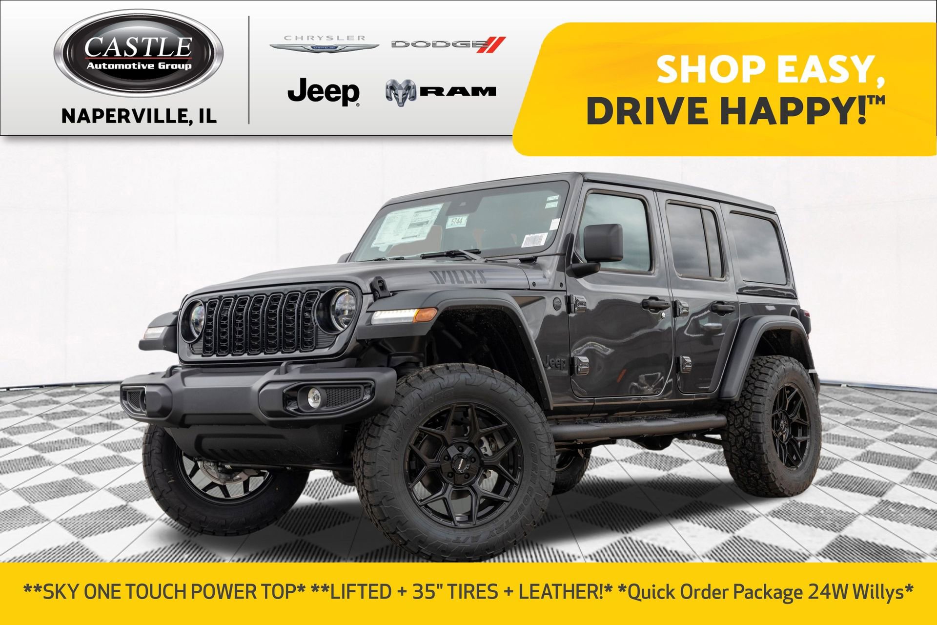 New 2025 Jeep Wrangler Unlimited Sport