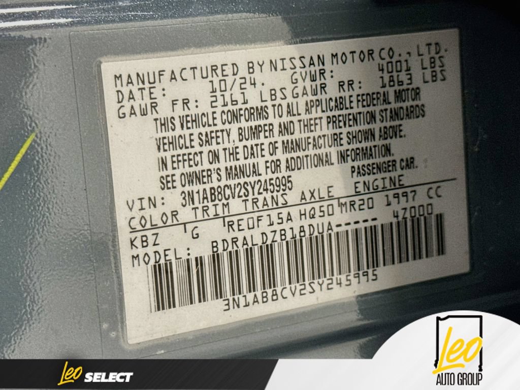 Used 2025 Nissan Sentra SV FWD image 29
