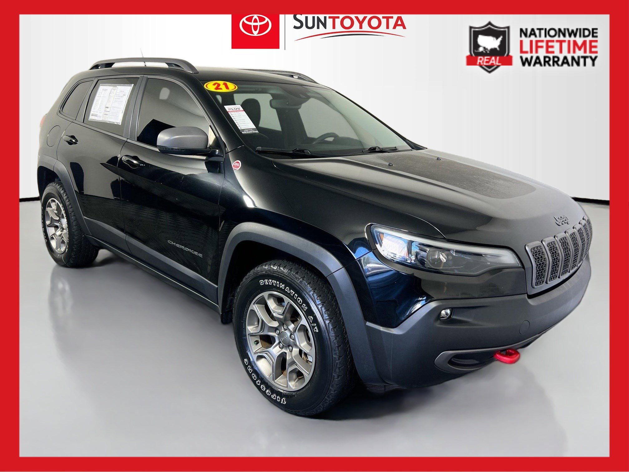 Used 2021 Jeep Cherokee Trailhawk