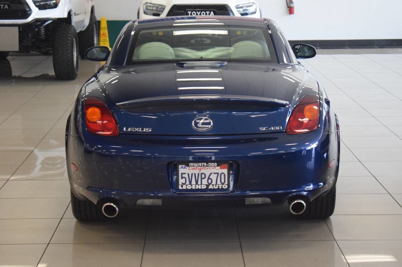 Used 2002 Lexus SC 430 Convertible RWD image 41